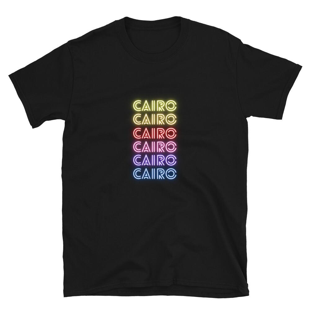 Cairo City Bright Graphic Design T-Shirt