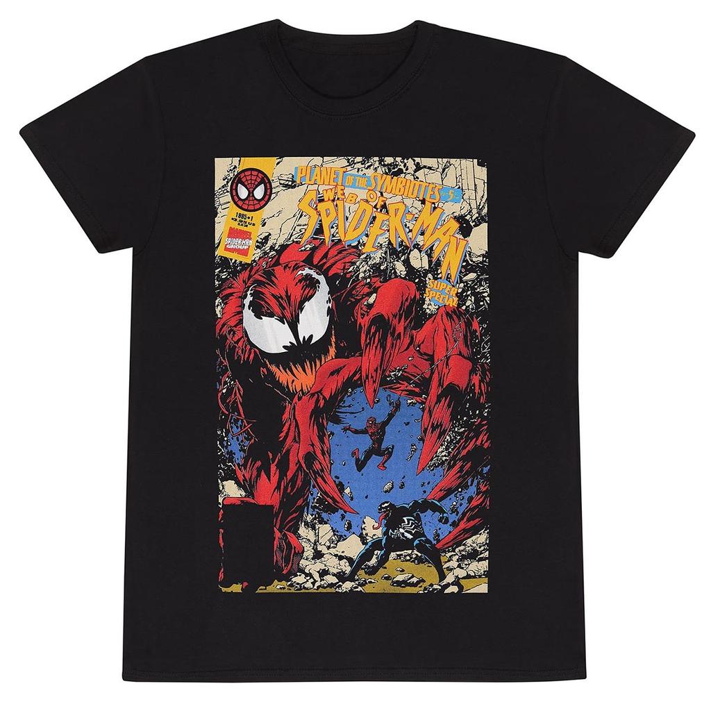 Marvel Comics Unisex Adult Carnage Cover T-Shirt