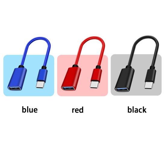 Адаптер USB C к USB Тип C OTG Кабель USB C «папа» к USB 2.0 «мама» Кабель-адаптер для офиса