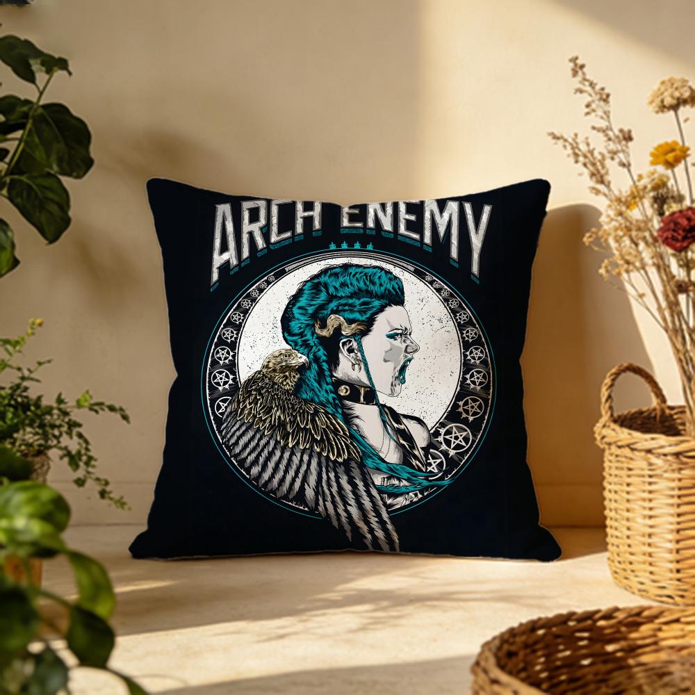 Popular AArch Enemyful Cushion Cover Versatile DoubleSided Pillow Case Fit for Sofa Bed Car Daily Decor