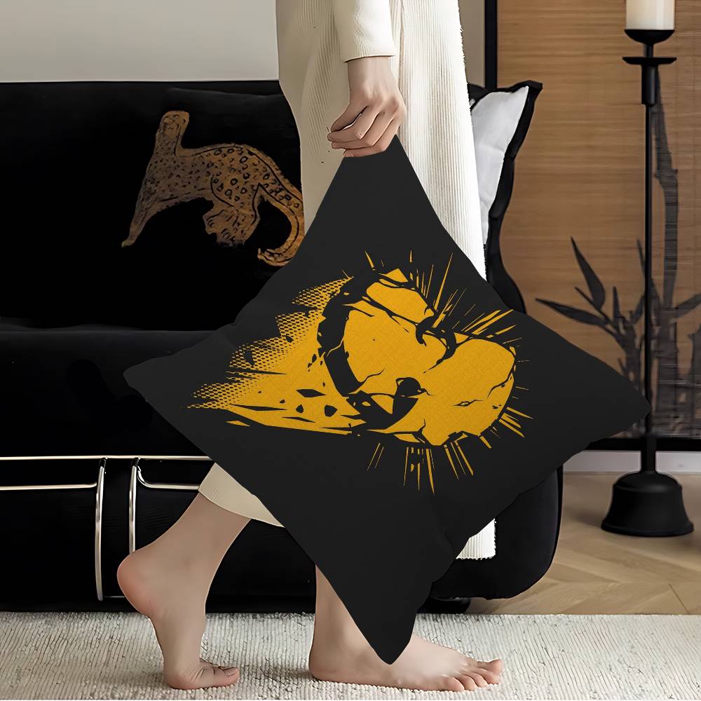 Group WWu Tang Hip Hop Cushion Cover Polyester Sofa Cushions Decorative Throw Pillows Home Decoration Pillowcover