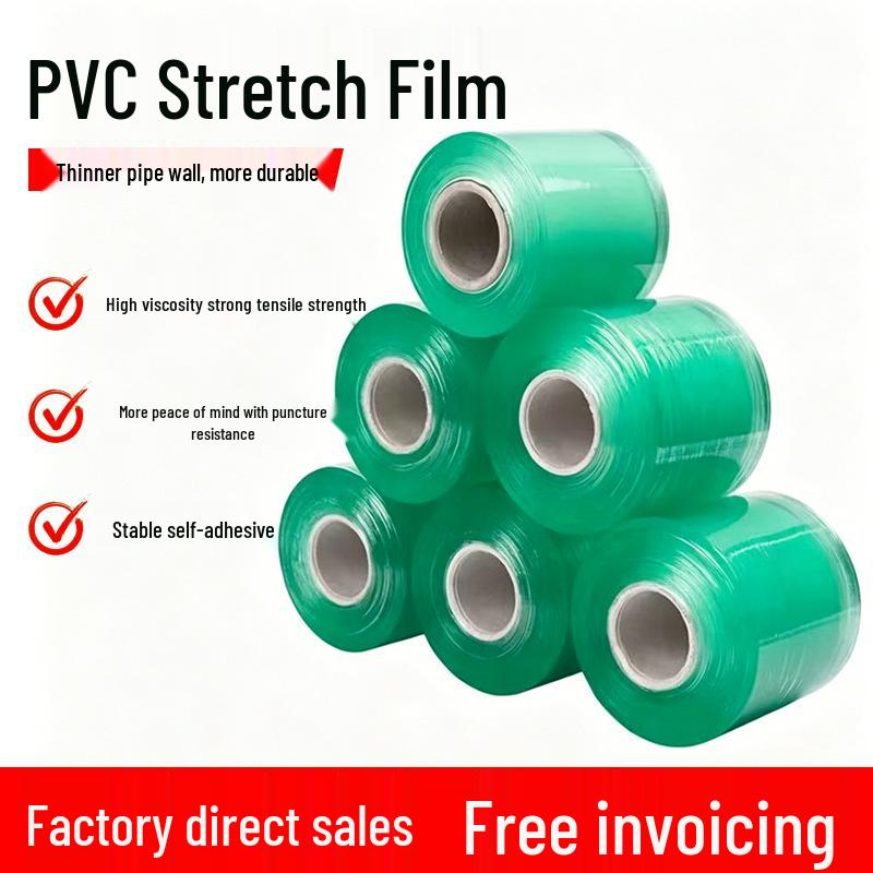 Transparent Self-Adhesive PVC Film for Fruit Tree Grafting and Electrical Wire Wrapping