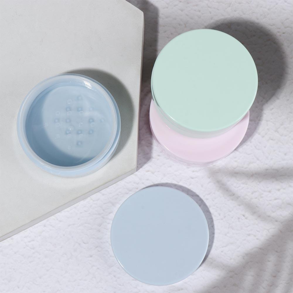 Portable Loose Powder Jars Durable Bulk Powder Box Reusable Cosmetics Container Women