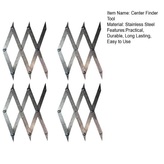 1/2/3/4 шт. Деревообрабатывающий центр Finder Маркировочные инструменты Удобный дизайн Высокая точность Портативные инструменты для разметки с равным интервалом