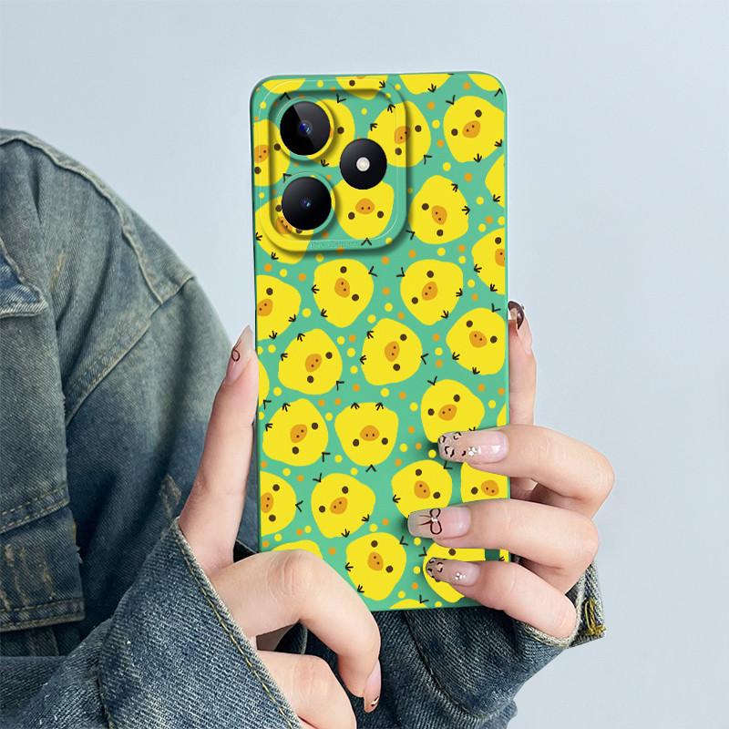 Для Realme C51 RMX3830 C53 Note 50 RMX3834 Чехол для телефона Funda Мягкий силикон Сладкий Расписной Красивый Печатный Защитный Чехол Coque