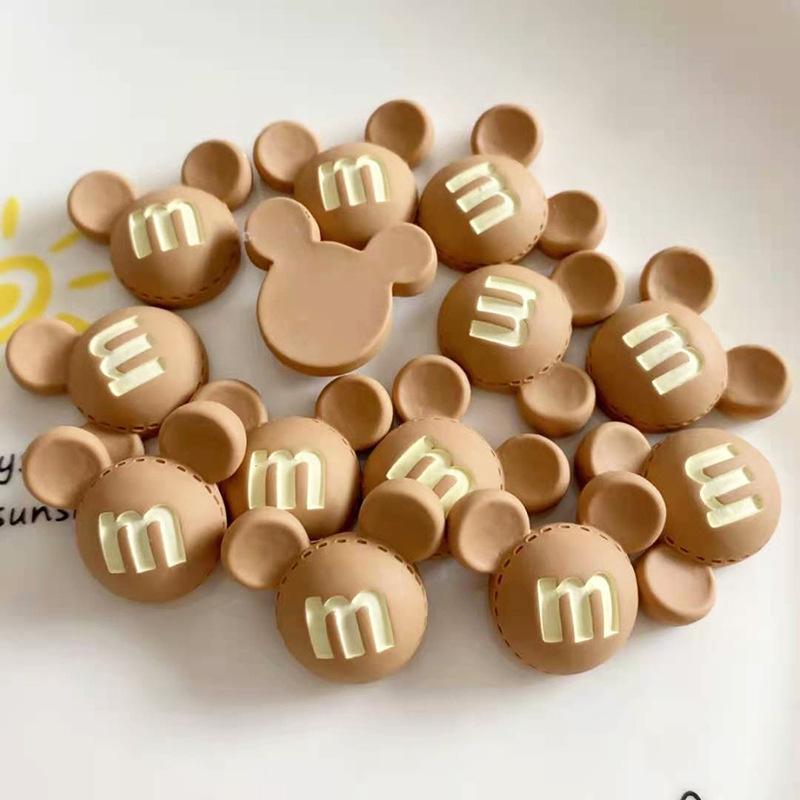 Набор аксессуаров для чехлов для телефонов и украшений из мультяшной матовой смолы M Bean