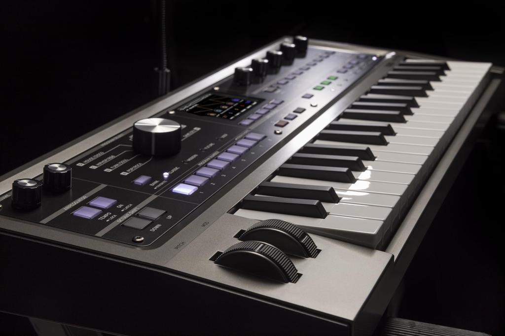 KORG microKORG 2 Аналоговый Синтезатор Клавишный Моделирующий/Вокодер/Компактный/Цветной Дисплей/Работа от Батарей/37 MK-2