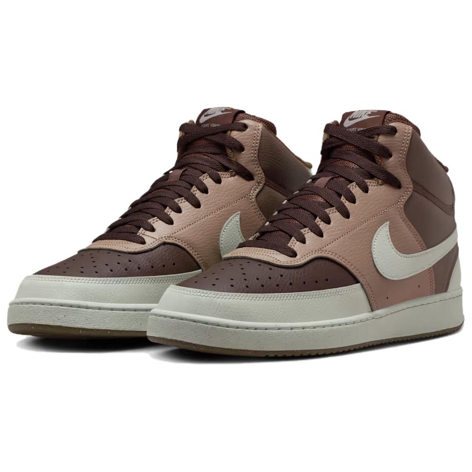 Nike Court Vision Mid Next Nature Барочный коричневый норковый коричневый мужские кроссовки светло-бежевый DN3577-200