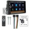 BQCC 7" 2Din/1 Din MP5 Автомагнитола Mirrorlink проводной Android AUTO/CarPlay BT AUX Разноцветная подсветка FM Авторадио F7018C