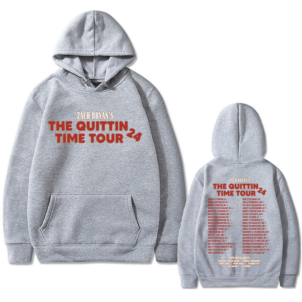 Худи женское модное Zach Bryan The Quittin Time Tour