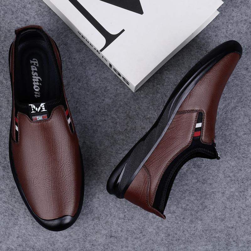 Мужская летняя повседневная обувь из натуральной кожи, мужские кроссовки, лоферы, слипоны, кофейные, мужские роскошные лоферы из коровьей кожи, мужская обувь для вождения