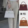 Женская сумка JWPEI трапециевидной формы из натуральной кожи — универсальная, модная и идеальная для поездок на работу