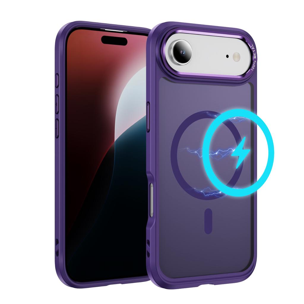 Для чехла для мобильного телефона 17pro для чехла для мобильного телефона Apple Легкий роскошный Улучшенный Противоударный Магнитный чехол для телефона