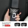 IYLCL1 Для Benz 1/2 шт. Крышка пряжки ремня безопасности автомобиля Кожаный защитник Противоударный чехол Аксессуары AMG Эксклюзивный W204 W222 W205 W203
