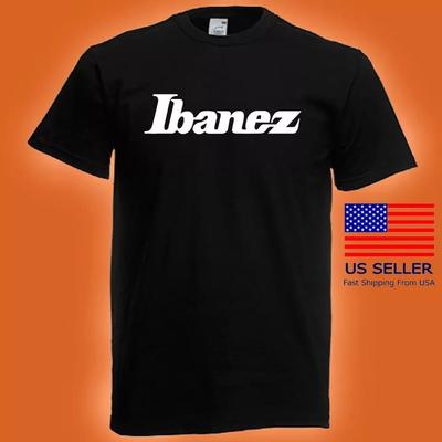 Ibanez Guitars Мужская Черная Ретро Винтажная Унисекс Футболка S-5XL Унисекс Футболка