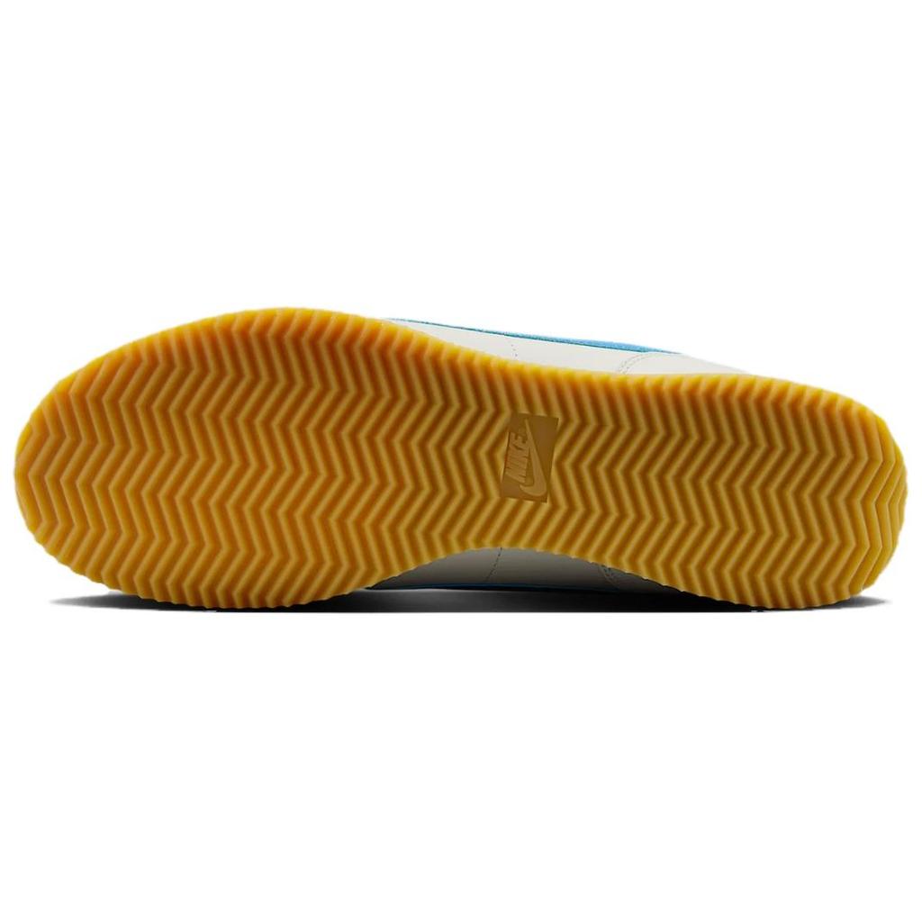 Nike Мужские кроссовки Cortez Sail Light Photo Blue Кремово-Желтые Gum-Yellow DM4044-112
