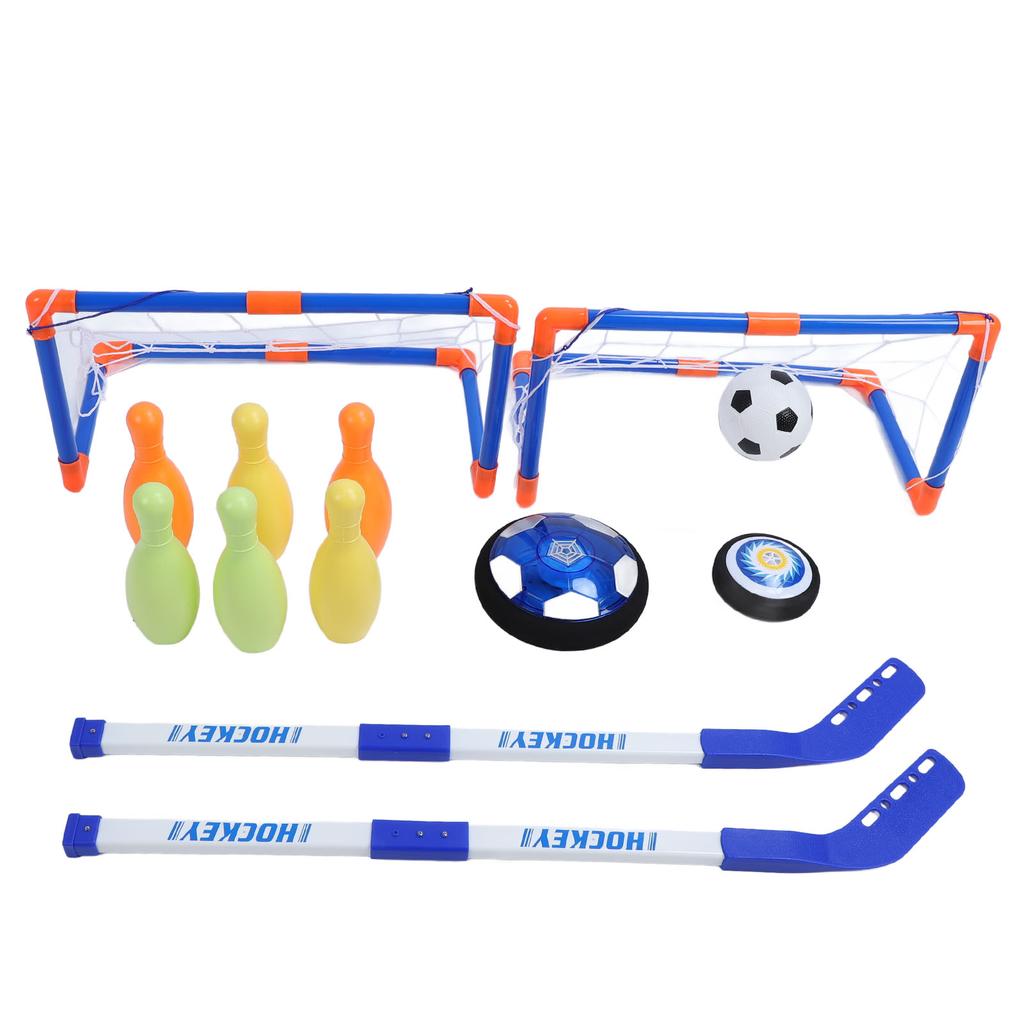 Парящий футбольный мяч для боулинга, набор игрушек 3 в 1, плавающий воздушный футбольный хоккейный мяч, игрушки для дома