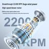 X699 High-Speed Pocket Fan: USB Rechargeable, Powerful Wind, Compact & Portable Design