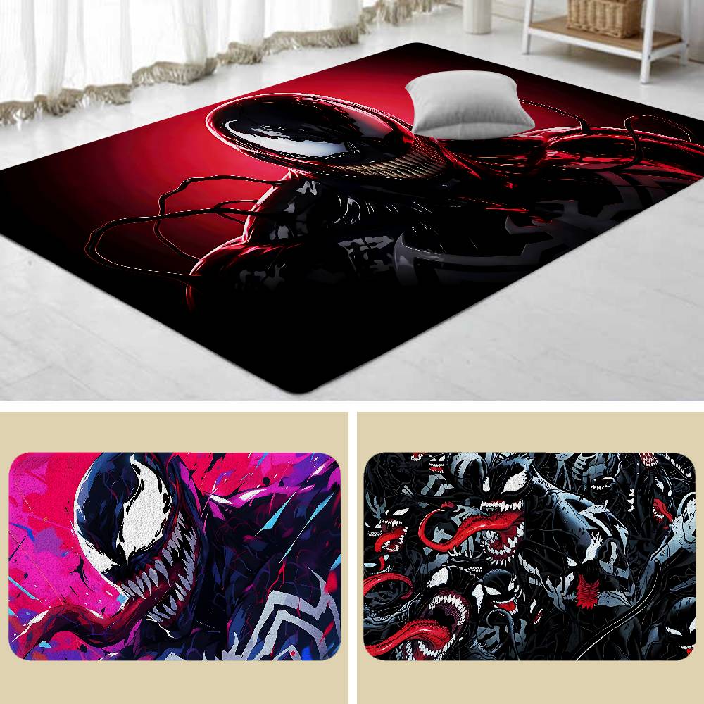 Classic-V-venomS Cool Carpet Bathroom Anti-slip Mat Door Mat Home Decoration Mat Entrance Door Mat Scratch-resistant Door Mat
