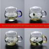Стеклянная чайная чашка Chaxun с крышкой
