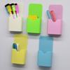 Plastic Magnetic Pen Holder Erase Marker Storage Box Pencil Cup for Home Office Classroom Whiteboard Fridge Refrigerator Locker Organizer