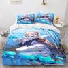 Game Anime Home Textile Quilt Cover Pillow Case Boy Girl Home Bedding Set, Bedroom Decoration, Comforter Sets Exquisite Gifts