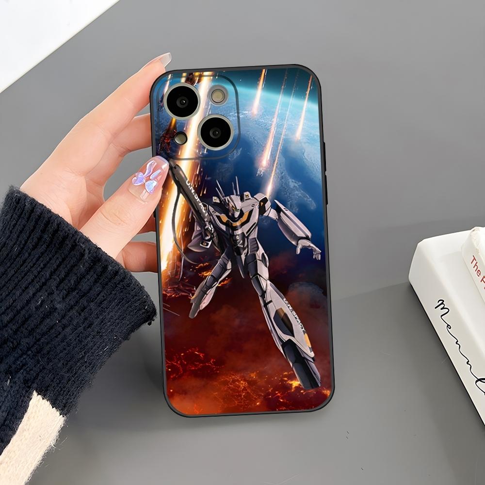 R-Robotech Robert Macross Phone Case For iPhone 18 17 Pro Max 16 15 14 Pro Max 13 Mini 11 12 Xr X Xs SE Plus Back Cover