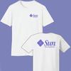 Мужская белая футболка Sun Microsystems Размеры S-3XL