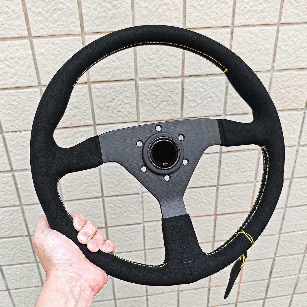 14inch Monte Carlo Steering Wheel JDM Racing Sports Style Steering Wheel Volantes