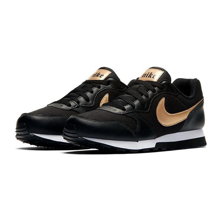 (GS) Nike MD Runner 2 VTB 'Черный Металлик Золотой' Детские CJ6924-001