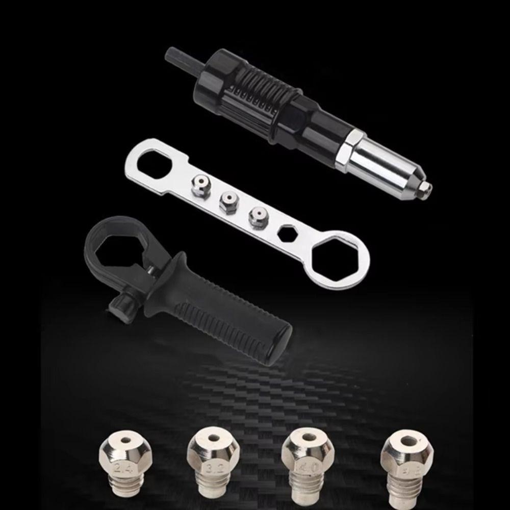 2.4-4.8 MM Electric Rivet Tool Quick Connect Blind Rivet Tool Riveting Nut Machine DIY Projects