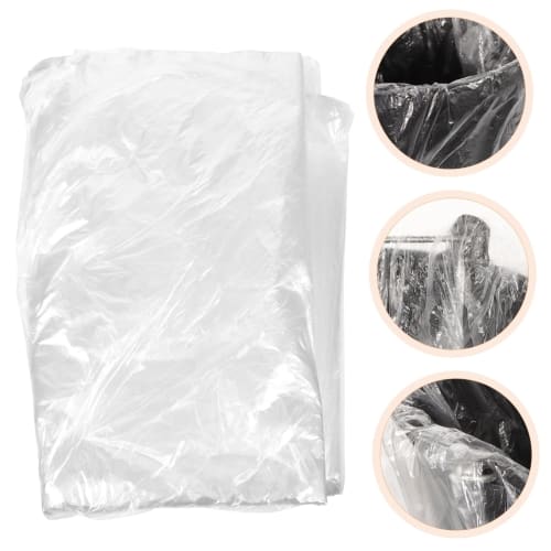 Gogogmee 80-Piece Disposable Foot Bath Liner Plastic Bags, Thick and Tear-Resistant, for Spas, Salons, Massage Parlors, and Home Use