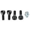 Wheel Locking Bolts LUG NUTS Stainless Steel 1 X Key