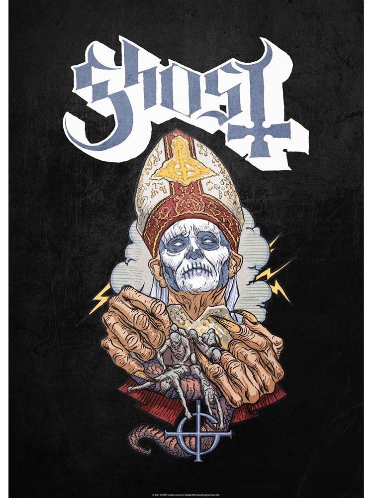 Абстрактные плакаты с группой призраков, картина на холсте, хэви-метал группа, настенная художественная картина для гостиной, кофейни, бара, украшения дома