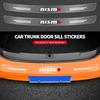 Transparent Car Trunk Badge Protective Sticker For Nissan Nismo Qashqai Teana X Trail T32 T31 Tiida Juke Car Styling Accessories