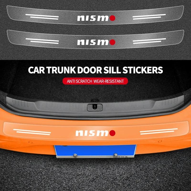 Transparent Car Trunk Badge Protective Sticker For Nissan Nismo Qashqai Teana X Trail T32 T31 Tiida Juke Car Styling Accessories