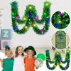 St. Patrick's Day Lighted Wool Strip Hanging Decorations Party Decorations