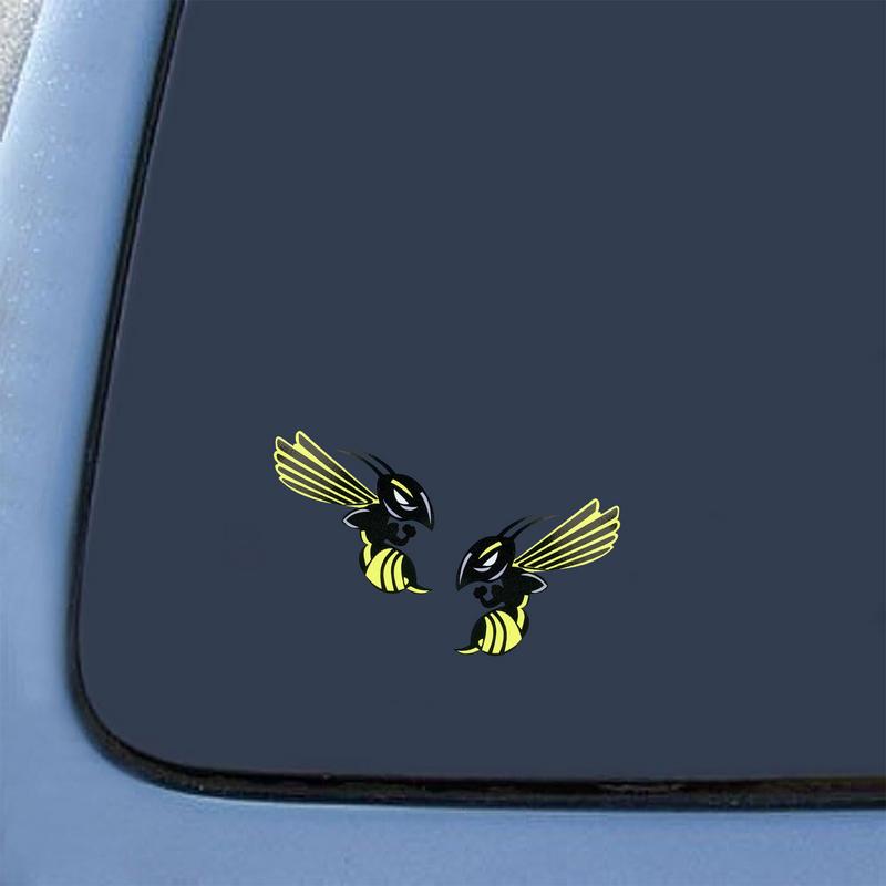Смешные наклейки с царапинами на автомобилях, наклейки с изображением осы, пчелы, наклейки для стекла, автомобильные принадлежности для бампера, фар, окон, автомобильные аксессуары