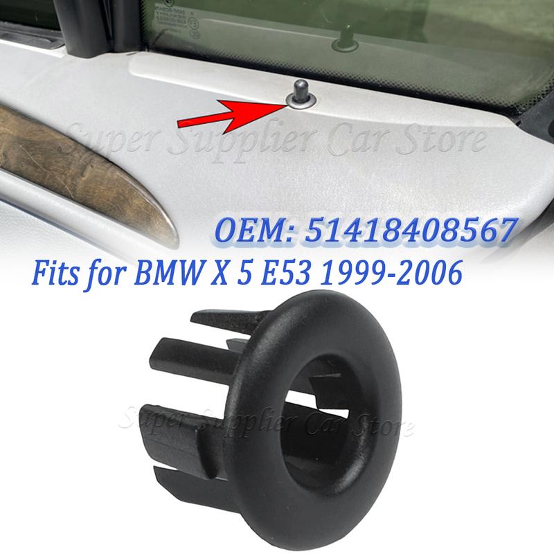 For BMW X 5 E53 1999 2000 2001 2002 2003 2004 2005 2006 Car Window Door Lock Operating Rod Cover Grommet New 1PC 51418408567