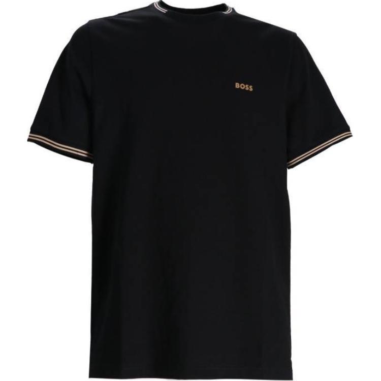 Boss HUGO BOSS Футболка с круглым вырезом и принтом логотипа Taul 50521245-006