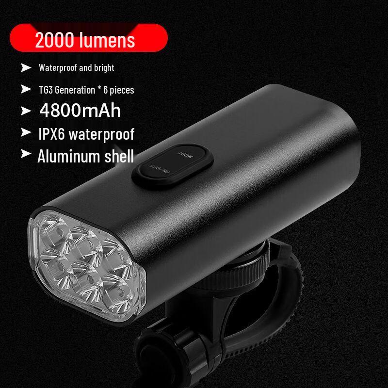 Lishi E300 USB-перезаряжаемый велосипедный фонарь 1800 люмен