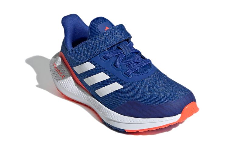adidas EQ21 K Ткань Мультиколор Дышащие Низкие Детские Беговые Кроссовки Синий Белый Детские FX2253