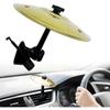 T Tersely Car Crash Cymbal, Mini Drum, Stainless Steel Air Vent Cymbal with Adjustable Angle, Creative and Fun Car Decoration for Driving, No Tools Re