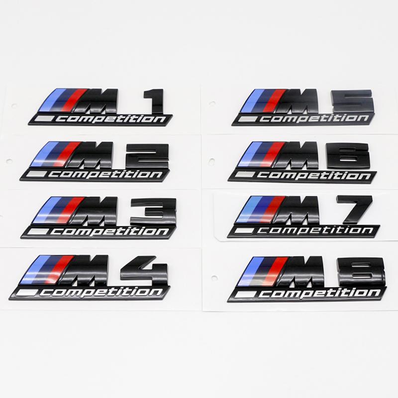 AYXO5 3D Logo Sticker BMW M Sport  Tri-Color Emblem Badge For M1 M2 M3 M4 M5 M6 M7 M8 X1 X3 X5 X6 Waterproof Fender Trunk Accessories