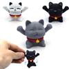 Rotational 3D Printed Animal Telescopic Cat Ornament Creative Kitten Figurines  Home Decoration