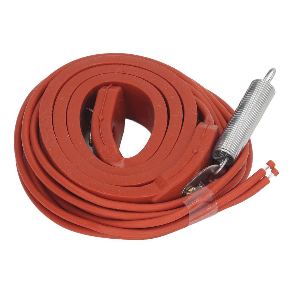 Силиконовый нагревательный кабель 28 Вт 15x430 мм для размораживания труб, антифриз, нагревательный кабель для кондиционирования воздуха