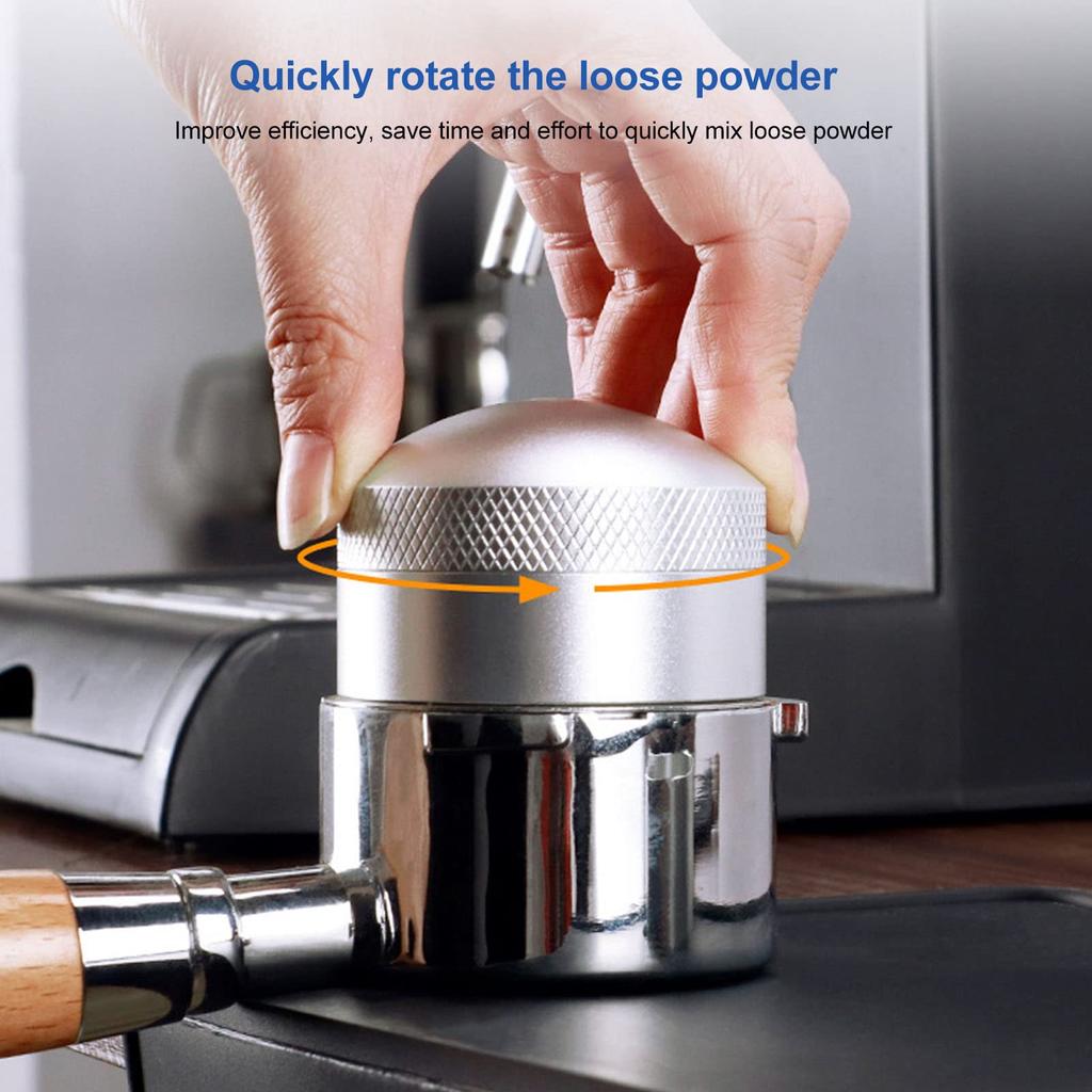 Professional Needle-Type Espresso Coffee Stirrer WDT Tool, Stainless Steel Espresso Needle Dispenser for Coffee Bars (53mm)