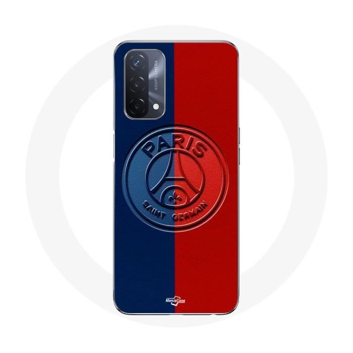 Coque - MANIACASE - Oppo A93 5G - PSG logo - Silicone plastique - Souple