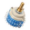 Compact Rotary Switch For Electronics 24 Step Rotary Switch Easy Installation Process Made-before-break Mechanism