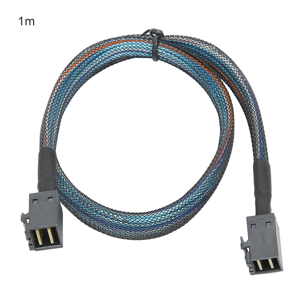 Кабель-адаптер Кабель для передачи данных SFF-8643 на SFF8643 H0106 Серверный Встроенный Mini SAS HD36P Нейлон